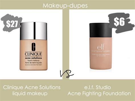 dior undercover foundation dupe|clinique acne solutions foundation dupe.